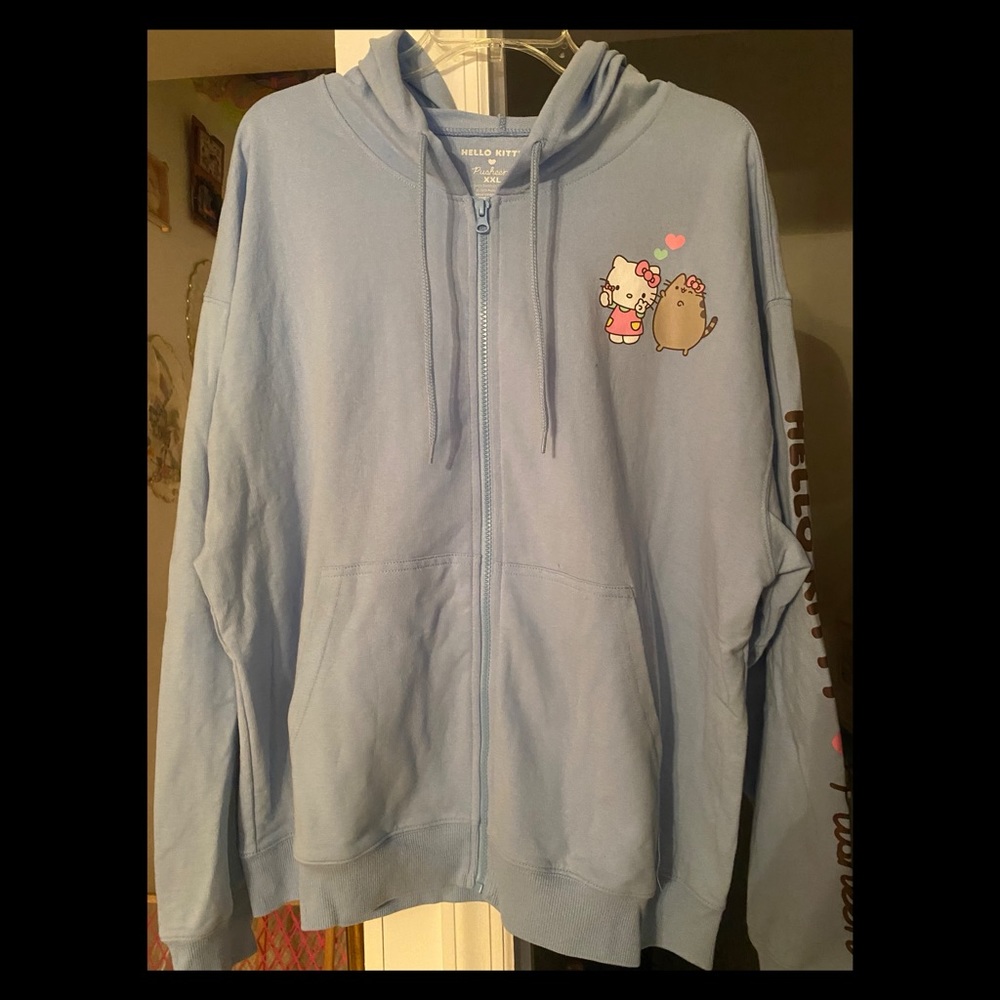 Hello Kitty X Pusheen Zip-Up Hoodie